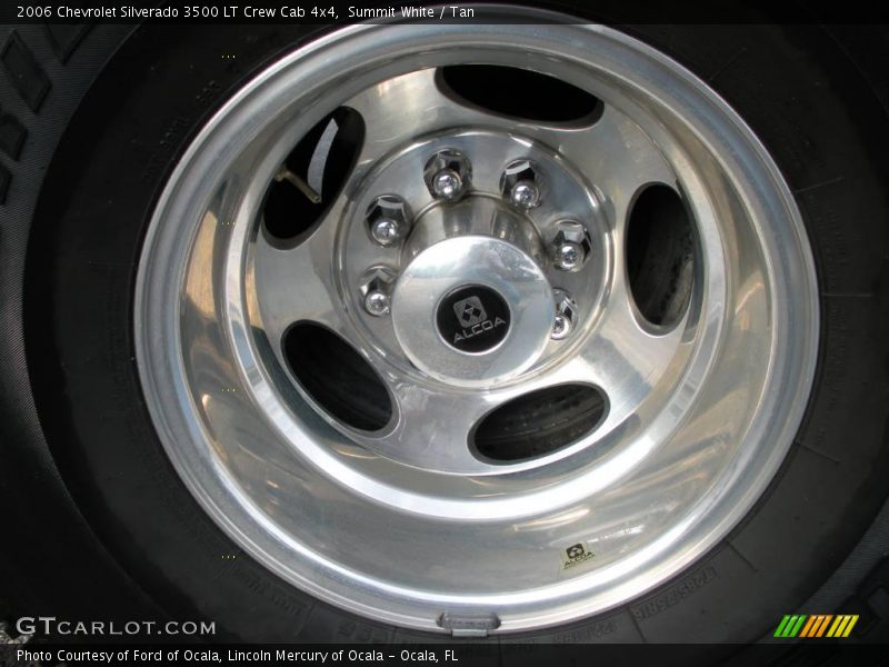 Summit White / Tan 2006 Chevrolet Silverado 3500 LT Crew Cab 4x4