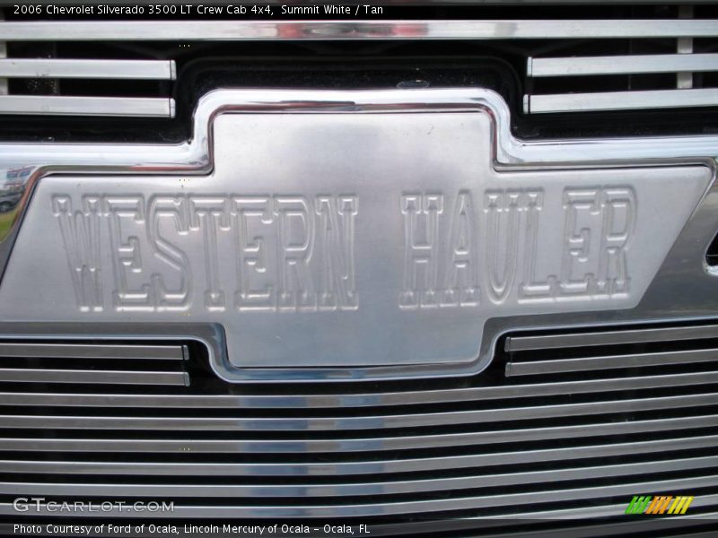 Summit White / Tan 2006 Chevrolet Silverado 3500 LT Crew Cab 4x4
