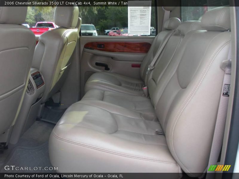 Summit White / Tan 2006 Chevrolet Silverado 3500 LT Crew Cab 4x4