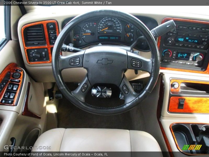 Summit White / Tan 2006 Chevrolet Silverado 3500 LT Crew Cab 4x4