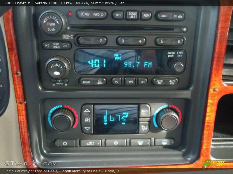 Summit White / Tan 2006 Chevrolet Silverado 3500 LT Crew Cab 4x4