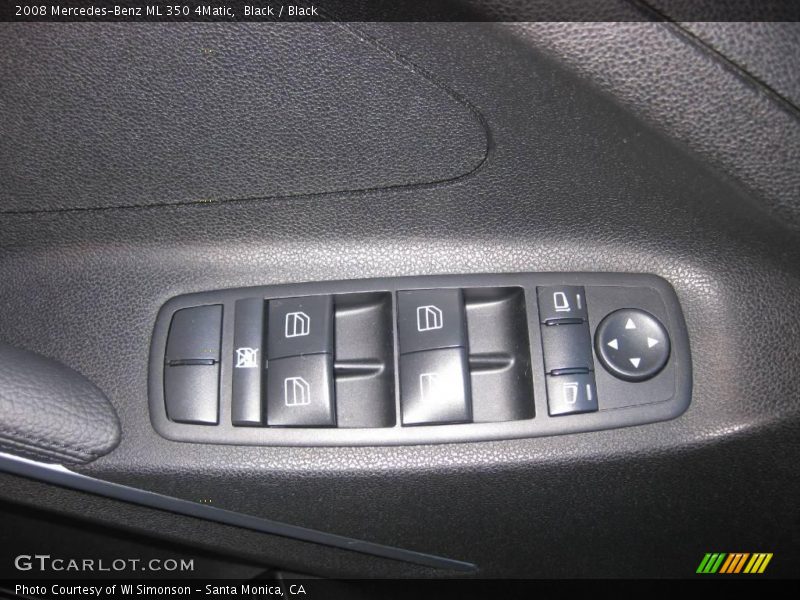 Black / Black 2008 Mercedes-Benz ML 350 4Matic