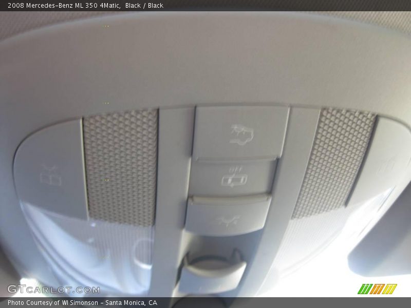 Black / Black 2008 Mercedes-Benz ML 350 4Matic