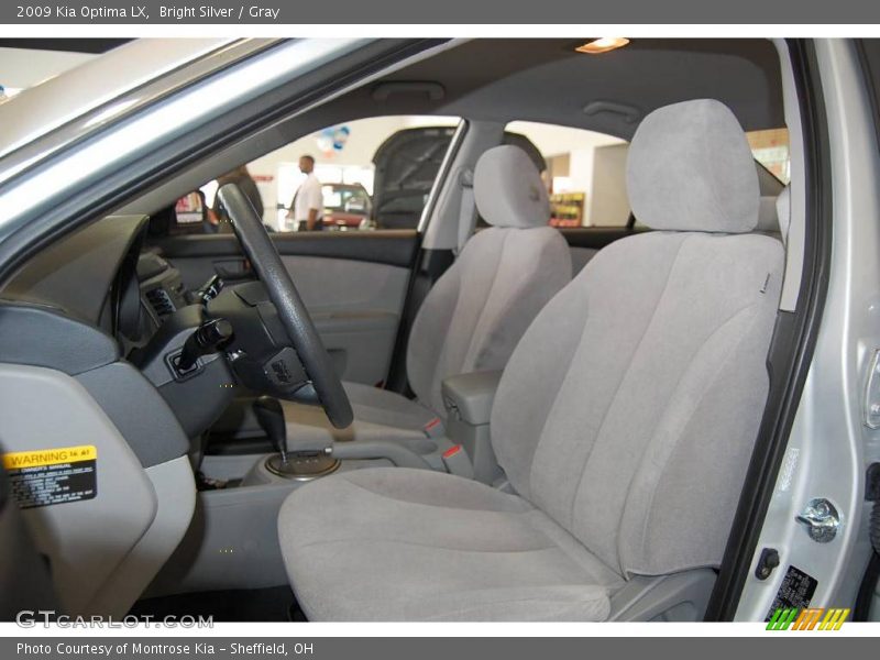 Bright Silver / Gray 2009 Kia Optima LX