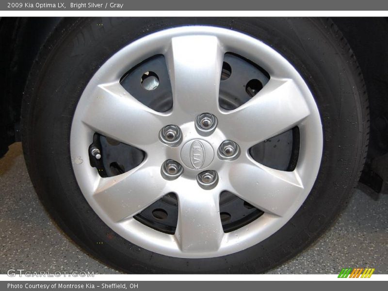 Bright Silver / Gray 2009 Kia Optima LX