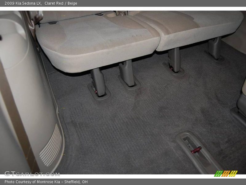 Claret Red / Beige 2009 Kia Sedona LX