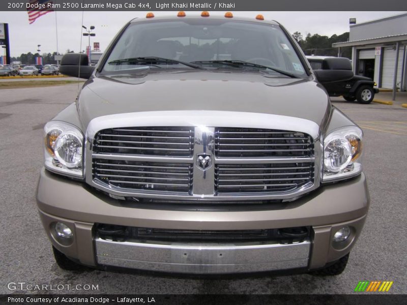 Light Khaki Metallic / Khaki 2007 Dodge Ram 2500 Laramie Mega Cab 4x4