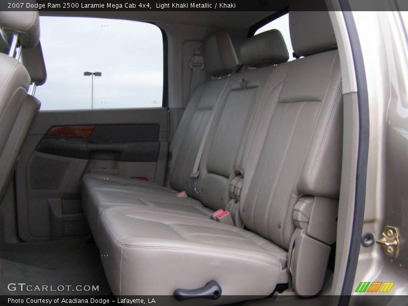 Light Khaki Metallic / Khaki 2007 Dodge Ram 2500 Laramie Mega Cab 4x4