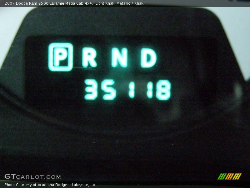 Light Khaki Metallic / Khaki 2007 Dodge Ram 2500 Laramie Mega Cab 4x4