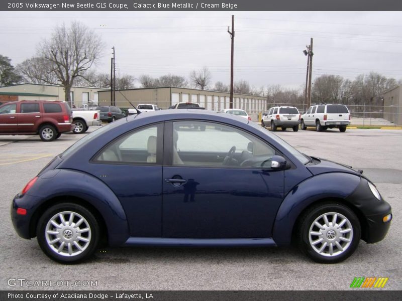 Galactic Blue Metallic / Cream Beige 2005 Volkswagen New Beetle GLS Coupe