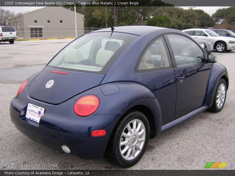 Galactic Blue Metallic / Cream Beige 2005 Volkswagen New Beetle GLS Coupe