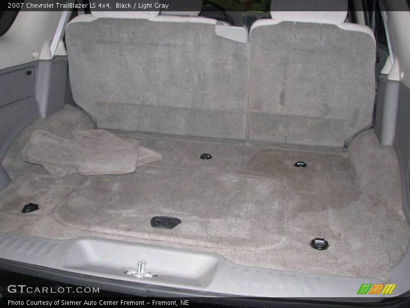Black / Light Gray 2007 Chevrolet TrailBlazer LS 4x4