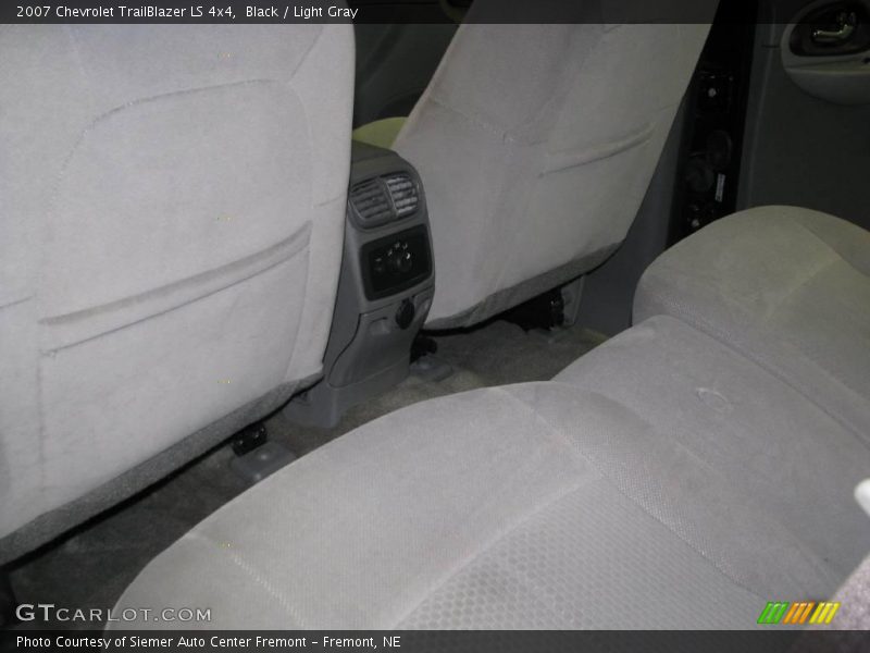 Black / Light Gray 2007 Chevrolet TrailBlazer LS 4x4