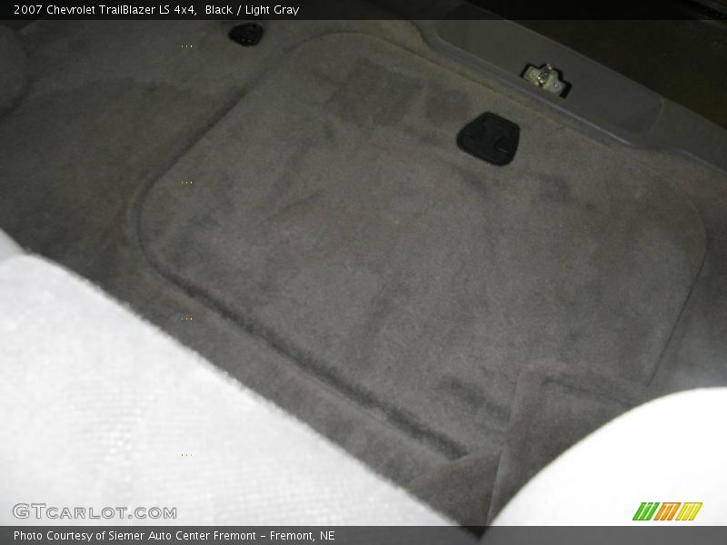 Black / Light Gray 2007 Chevrolet TrailBlazer LS 4x4