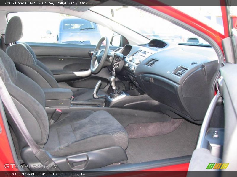 Rallye Red / Black 2006 Honda Civic EX Coupe