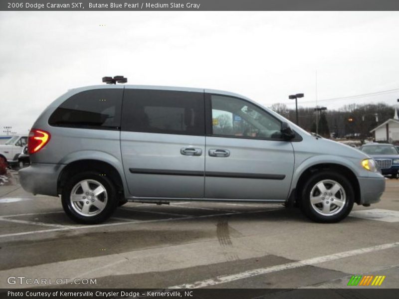 Butane Blue Pearl / Medium Slate Gray 2006 Dodge Caravan SXT