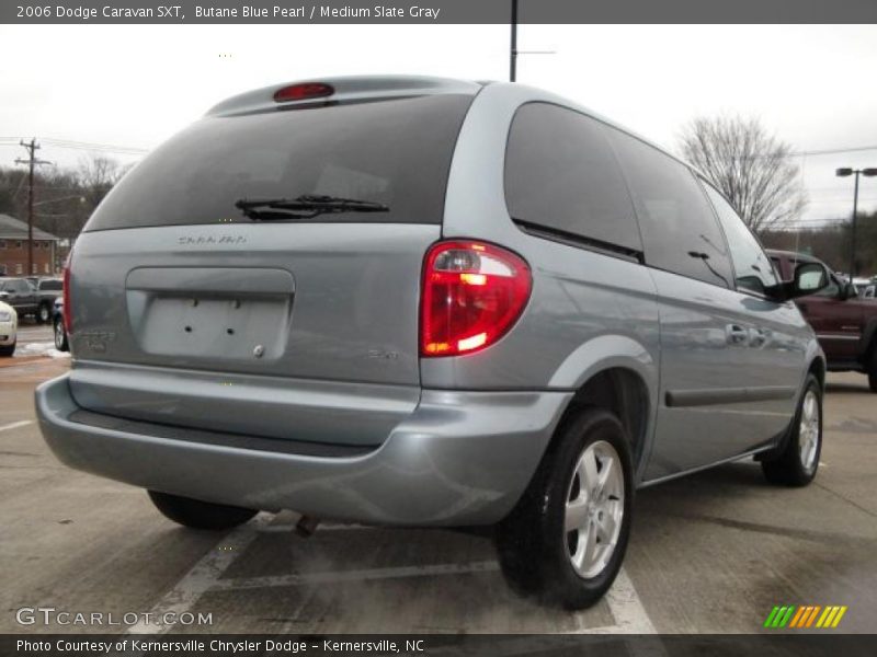 Butane Blue Pearl / Medium Slate Gray 2006 Dodge Caravan SXT