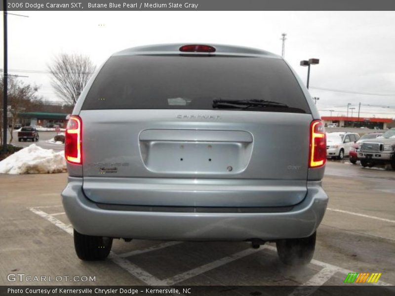 Butane Blue Pearl / Medium Slate Gray 2006 Dodge Caravan SXT