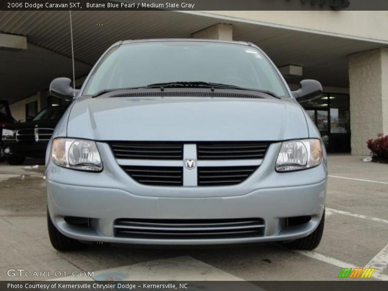 Butane Blue Pearl / Medium Slate Gray 2006 Dodge Caravan SXT