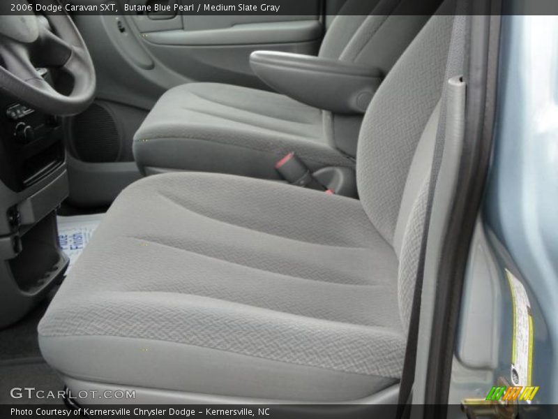Butane Blue Pearl / Medium Slate Gray 2006 Dodge Caravan SXT