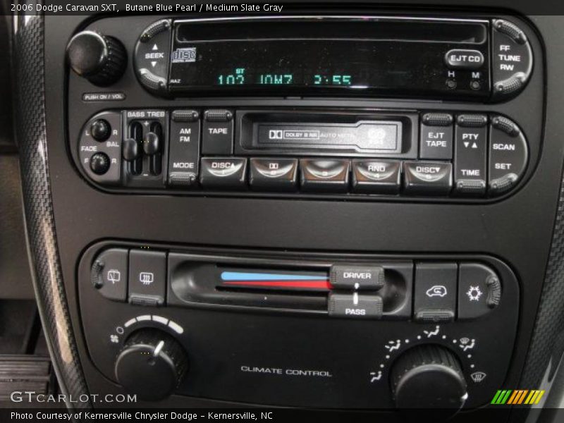 Butane Blue Pearl / Medium Slate Gray 2006 Dodge Caravan SXT