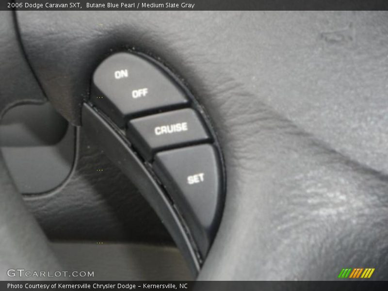Butane Blue Pearl / Medium Slate Gray 2006 Dodge Caravan SXT