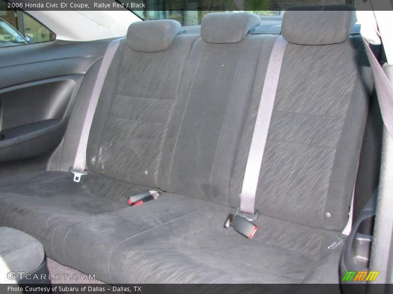 Rallye Red / Black 2006 Honda Civic EX Coupe