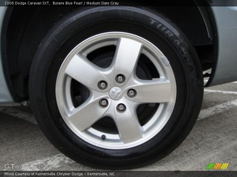 Butane Blue Pearl / Medium Slate Gray 2006 Dodge Caravan SXT