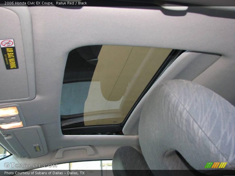 Rallye Red / Black 2006 Honda Civic EX Coupe