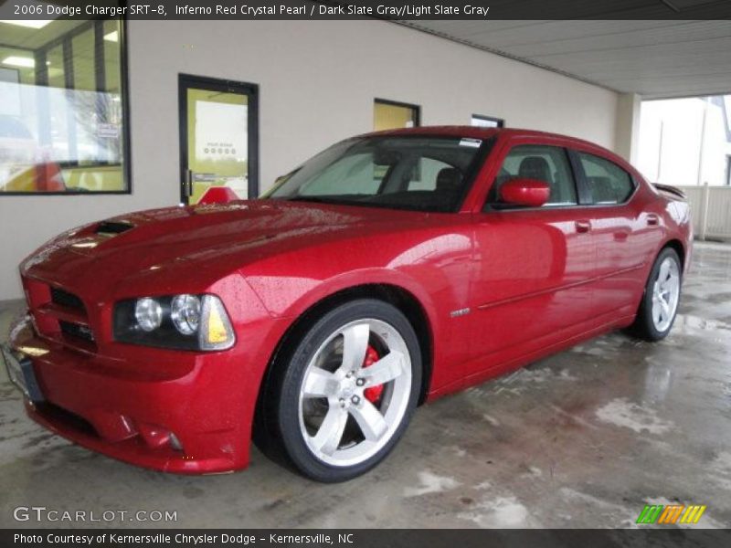 Inferno Red Crystal Pearl / Dark Slate Gray/Light Slate Gray 2006 Dodge Charger SRT-8