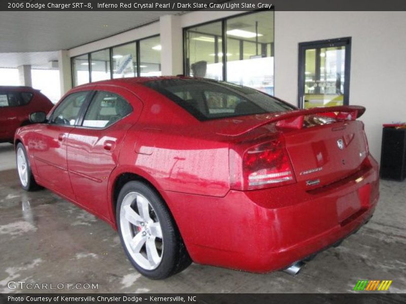 Inferno Red Crystal Pearl / Dark Slate Gray/Light Slate Gray 2006 Dodge Charger SRT-8