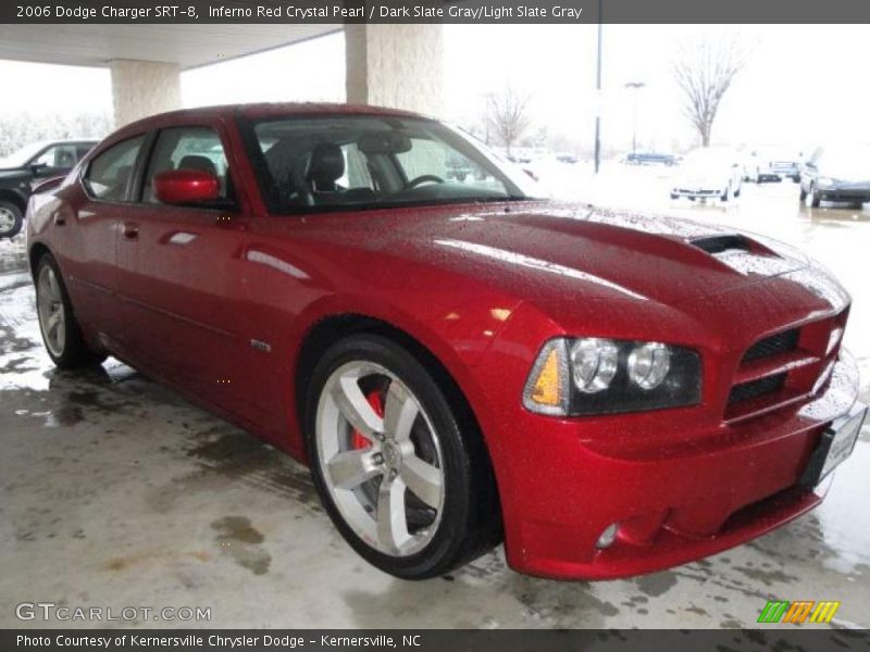 Inferno Red Crystal Pearl / Dark Slate Gray/Light Slate Gray 2006 Dodge Charger SRT-8