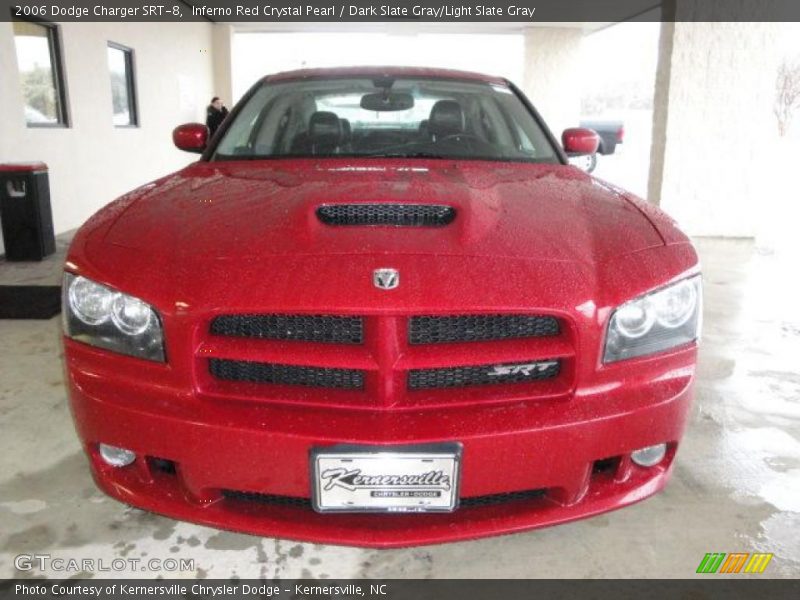 Inferno Red Crystal Pearl / Dark Slate Gray/Light Slate Gray 2006 Dodge Charger SRT-8