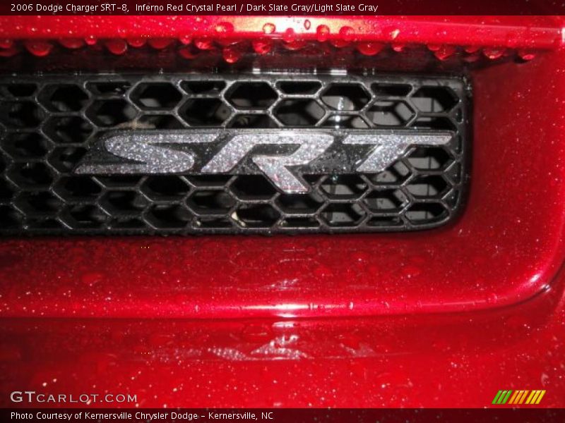 Inferno Red Crystal Pearl / Dark Slate Gray/Light Slate Gray 2006 Dodge Charger SRT-8