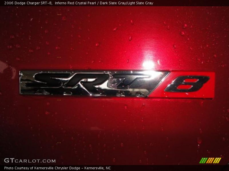 Inferno Red Crystal Pearl / Dark Slate Gray/Light Slate Gray 2006 Dodge Charger SRT-8