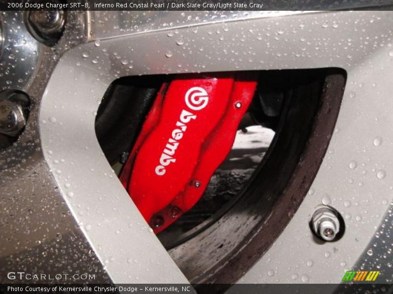 Inferno Red Crystal Pearl / Dark Slate Gray/Light Slate Gray 2006 Dodge Charger SRT-8