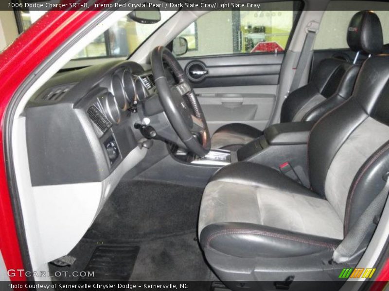 Inferno Red Crystal Pearl / Dark Slate Gray/Light Slate Gray 2006 Dodge Charger SRT-8