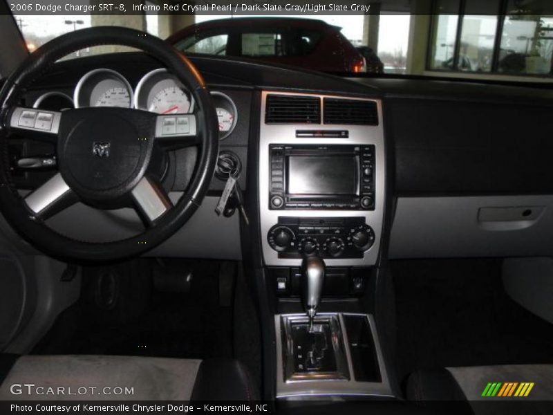 Inferno Red Crystal Pearl / Dark Slate Gray/Light Slate Gray 2006 Dodge Charger SRT-8
