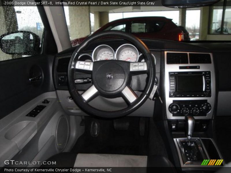 Inferno Red Crystal Pearl / Dark Slate Gray/Light Slate Gray 2006 Dodge Charger SRT-8