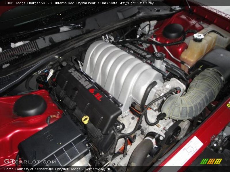Inferno Red Crystal Pearl / Dark Slate Gray/Light Slate Gray 2006 Dodge Charger SRT-8