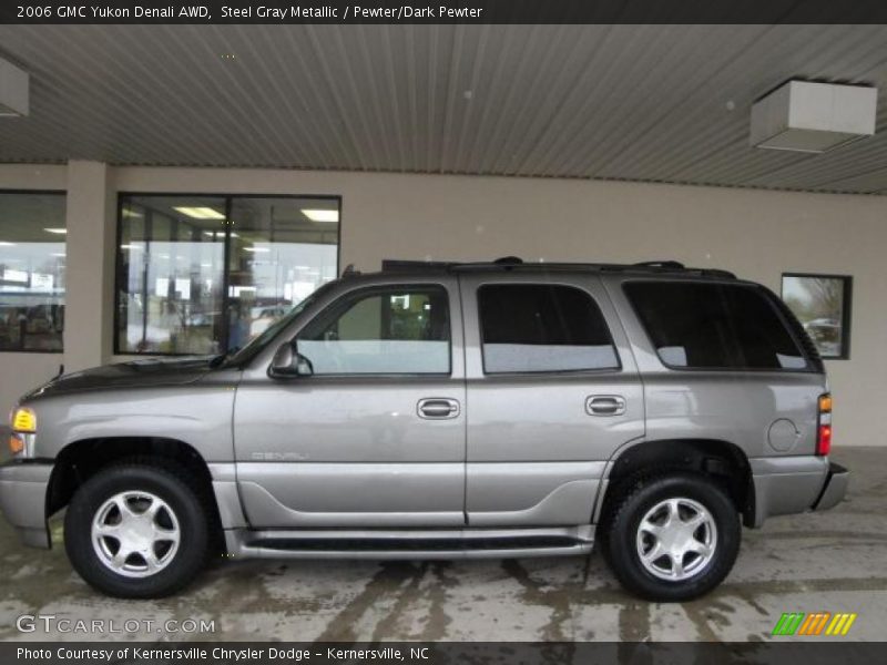 Steel Gray Metallic / Pewter/Dark Pewter 2006 GMC Yukon Denali AWD