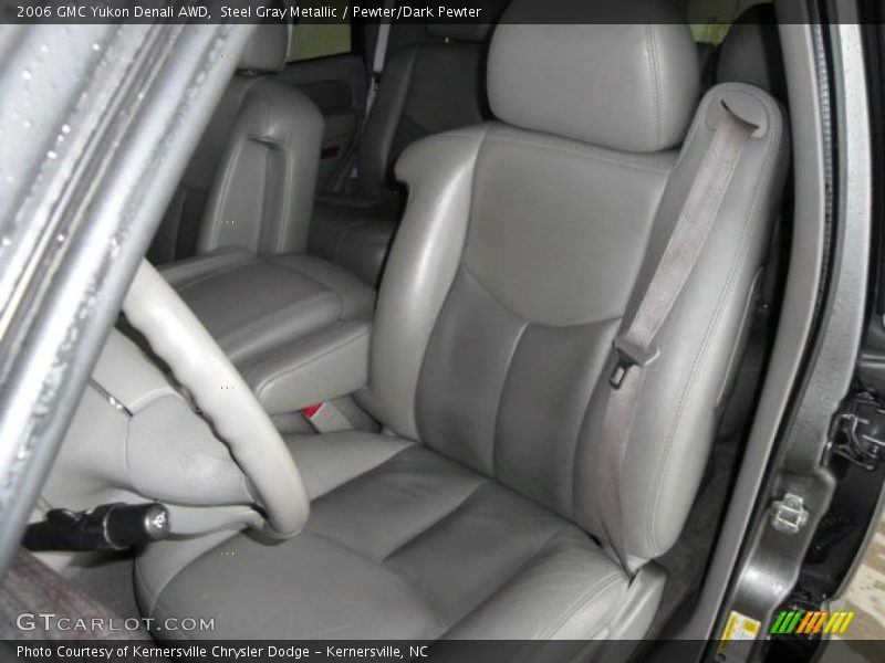 Steel Gray Metallic / Pewter/Dark Pewter 2006 GMC Yukon Denali AWD