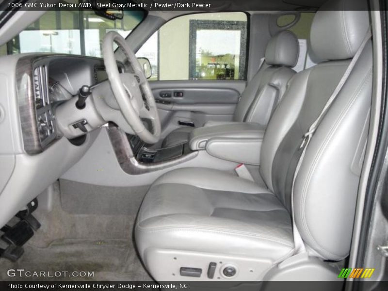 Steel Gray Metallic / Pewter/Dark Pewter 2006 GMC Yukon Denali AWD