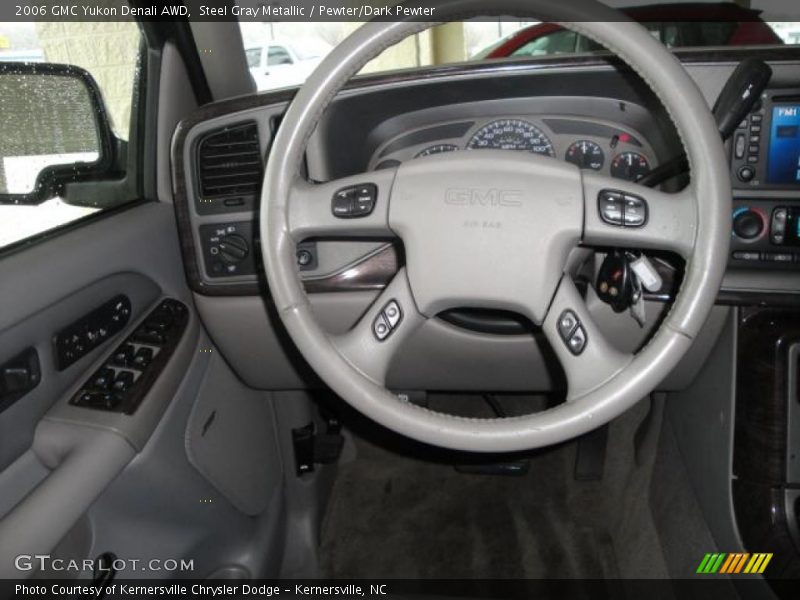 Steel Gray Metallic / Pewter/Dark Pewter 2006 GMC Yukon Denali AWD
