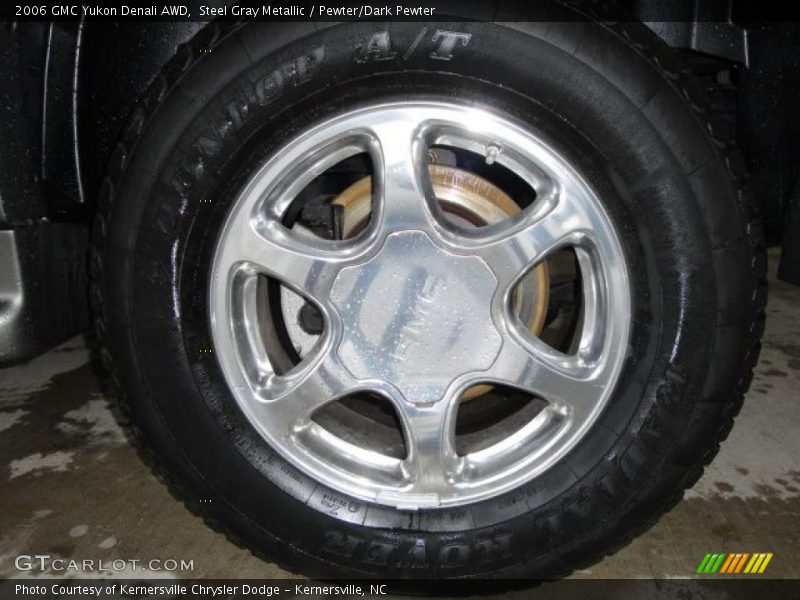 Steel Gray Metallic / Pewter/Dark Pewter 2006 GMC Yukon Denali AWD