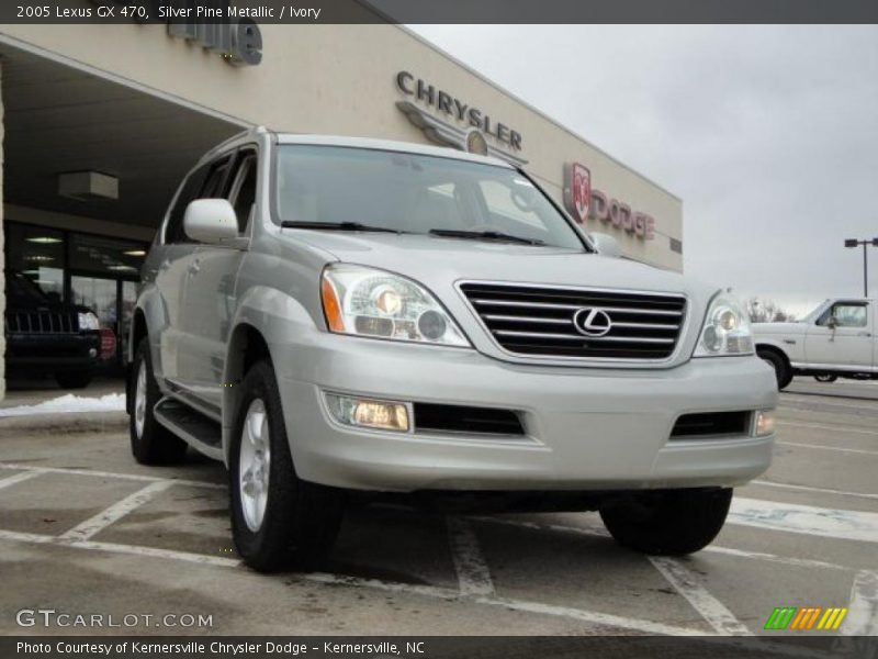 Silver Pine Metallic / Ivory 2005 Lexus GX 470