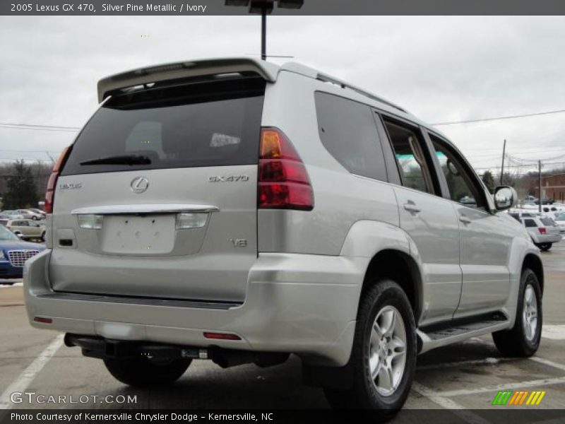Silver Pine Metallic / Ivory 2005 Lexus GX 470