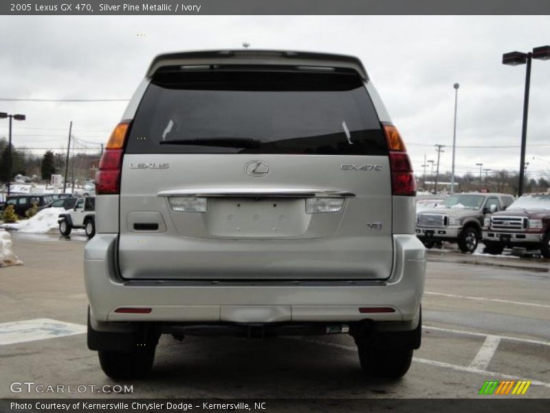 Silver Pine Metallic / Ivory 2005 Lexus GX 470