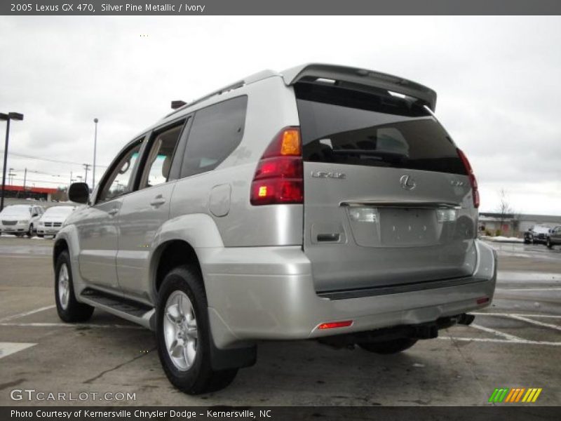 Silver Pine Metallic / Ivory 2005 Lexus GX 470