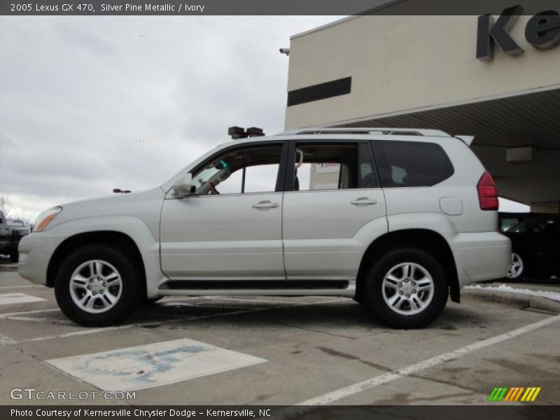 Silver Pine Metallic / Ivory 2005 Lexus GX 470